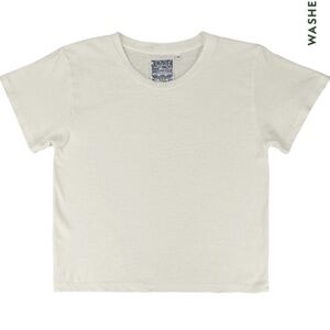 Jungmaven Laurel Cropped White t-shirt M
